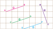 正しい線分の図